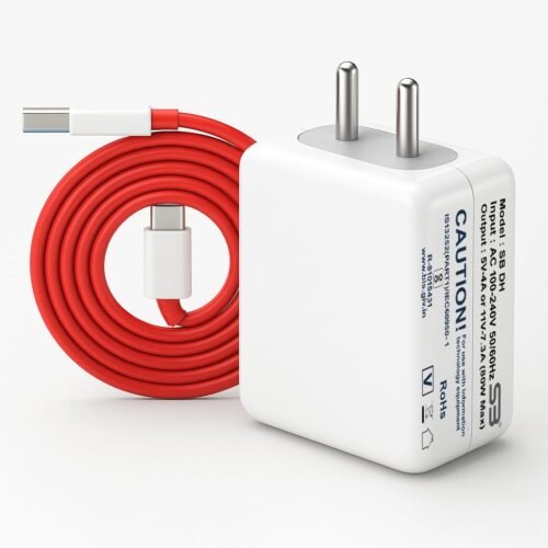 sb 80w SB 80W SuperVOOC Fast Charger with USB to Type C Cable